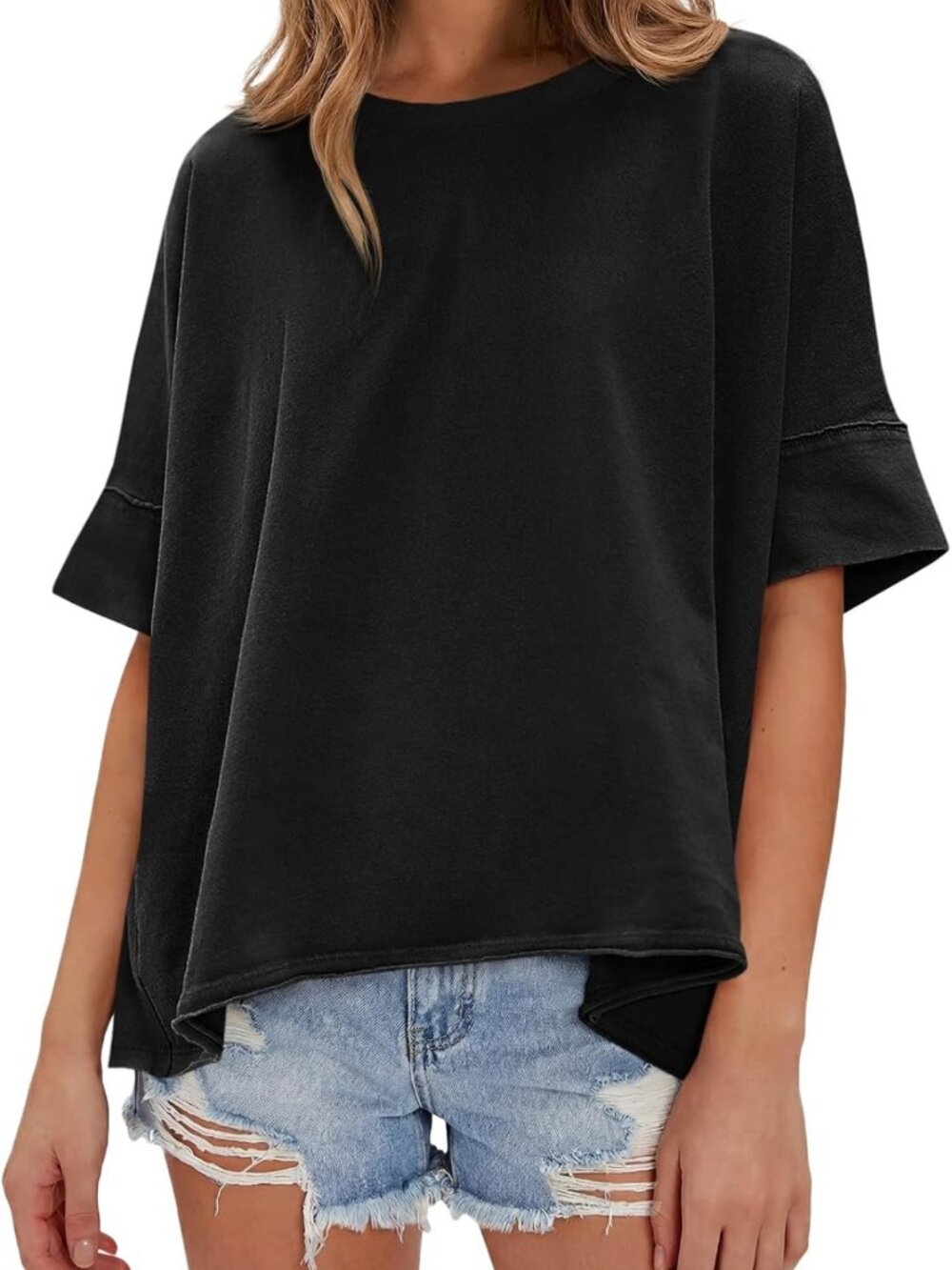 Oversized Women's Casual Summer T-Shirts | Short Sleeve Tees for Everyday Wear